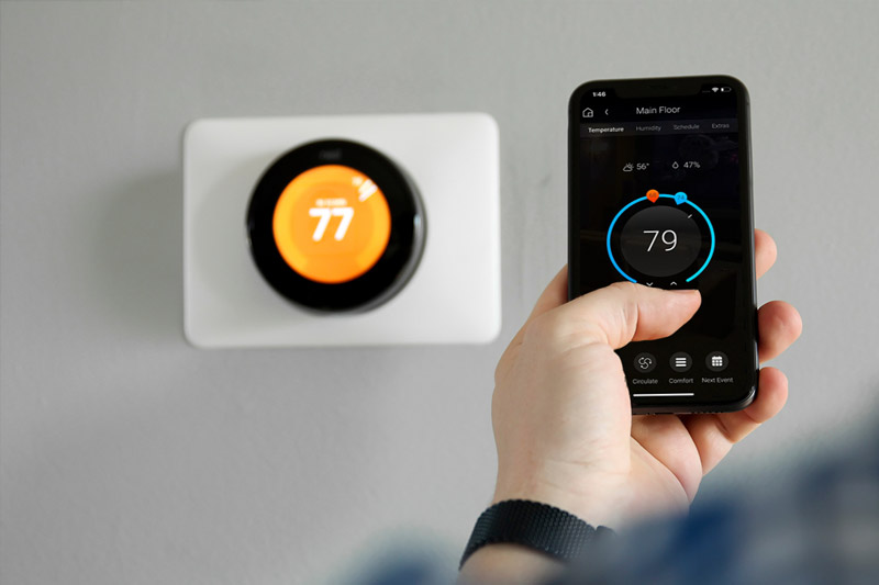 Set Your Thermostat With Control4