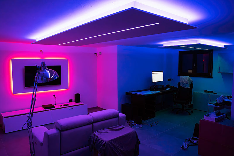 Have The Perfect Stream Set Up With Linear Lighting